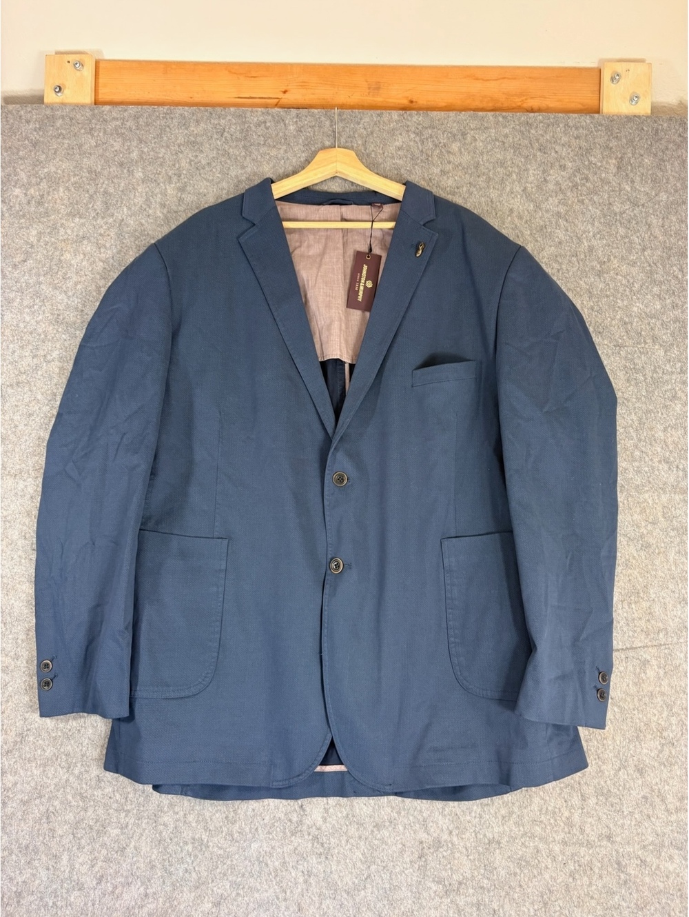 Johnston & Murphy blue blazer size 3XL NWT